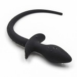 Plug anal de silicona rat tail