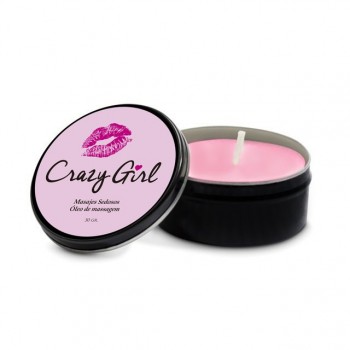 Massage Candle 30 gr - Crazy Girl
